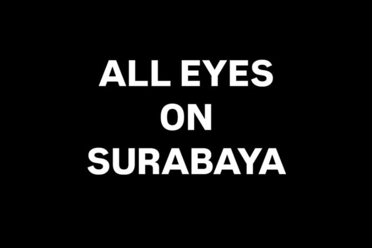 Arti All Eyes On Surabaya Viral di Media Sosial! Aksi Demo di Gedung Negara Grahadi Berakhir Ricuh, Polisi Tangkap 24 Sipil