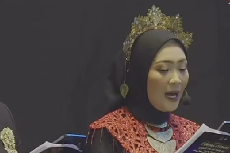 Sosok Shindy Lutfiana MC Lomba Cerdas Cermat (LCC) 4 Pilar MPR RI di Pontianak yang Blunder, Akun IG Langsung Hilang Usai Viral