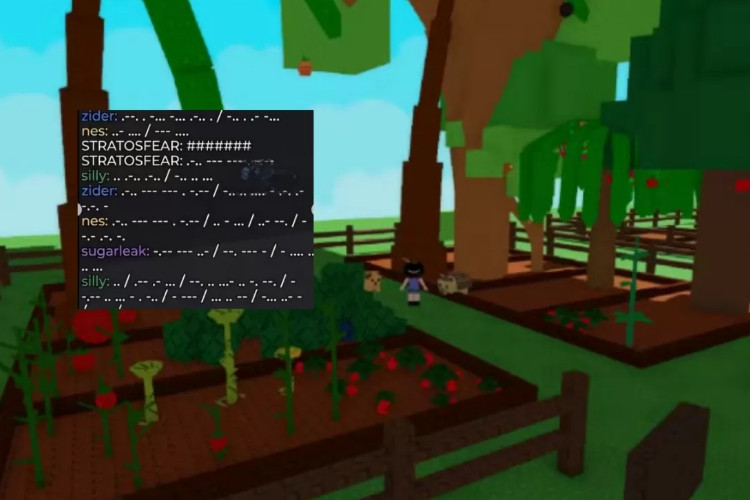 Viral! Bocil Roblox Pakai Kode Morse Untuk Ngatain Orang Biar Lolos Filter Chat Sukses Bikin Netizen Concern