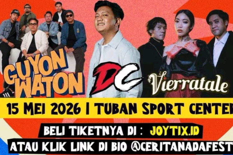 Konser Denny Caknan, Vierratale, dan Guyon Waton di Tuban 15 Mei 2026 Langsung Gasskeun Bolo! 