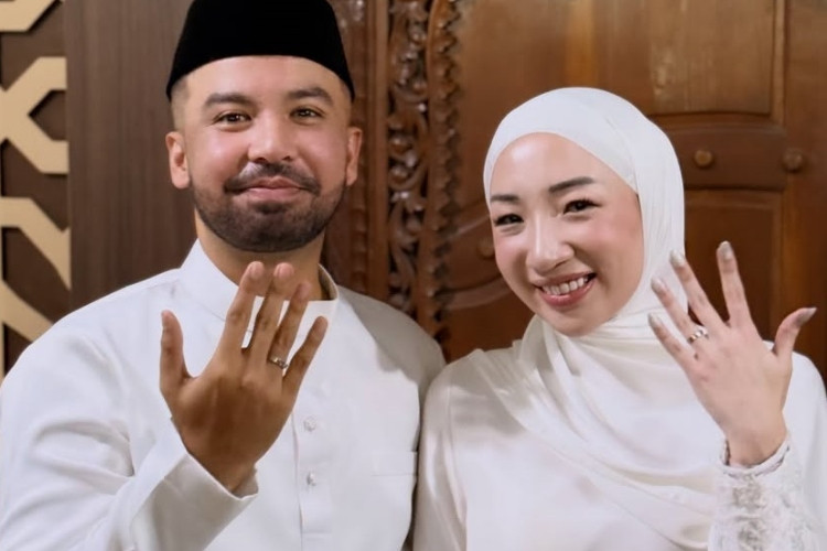 SAH! Pernikahan Hassan Alaydrus dan Audrey Jesslyn di KUA Tebet Viral, Ikat Janji Suci Dalam Prosesi Akad Sederhana